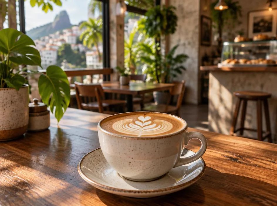 Café servido na Moriá